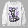 PURPLE Collection DopeSkill Sweatshirt Then I'll Die For It Graphic - White 