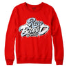 Cherry 11s DopeSkill Varsity Red Sweatshirt Rare Breed Type Graphic