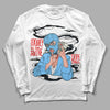 Travis Scott x Jordan 4 Retro 'Cactus Jack' DopeSkill Long Sleeve T-Shirt Money Is The Motive Graphic Streetwear - White 