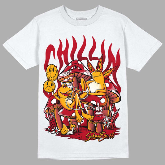 Cardinal 7s DopeSkill T-Shirt Chillin Graphic - White 