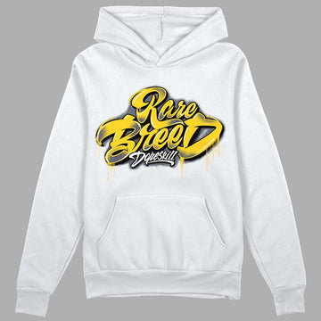 Lightning 4s DopeSkill Hoodie Sweatshirt Rare Breed Type Graphic - White 