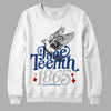 Jordan 13 French Blue DopeSkill Sweatshirt Juneteenth 1865 Graphic Streetwear