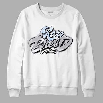 Jordan 11 Retro Low Cement Grey DopeSkill Sweatshirt Rare Breed Type Graphic Streetwear - White