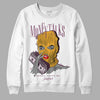 Brotherhood 1s High OG DopeSkill Sweatshirt Money Talks Graphic - White 