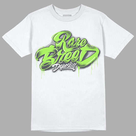 Green Bean 5s DopeSkill T-Shirt Rare Breed Type Graphic - White