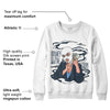 AJ 6 Midnight Navy DopeSkill Sweatshirt Money Is The Motive Graphic