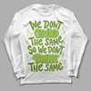 Dunk Low 'Chlorophyll DopeSkill Long Sleeve T-Shirt Grind Shine Graphic Streetwear - White 