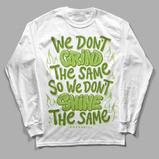 Dunk Low 'Chlorophyll DopeSkill Long Sleeve T-Shirt Grind Shine Graphic Streetwear - White 