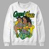 Dunk Low Reverse Brazil DopeSkill Sweatshirt Queen Of Hustle Graphic - White