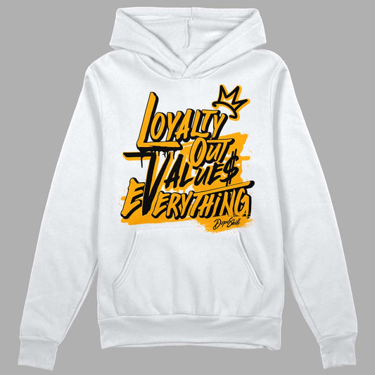 Black Taxi 12s DopeSkill Hoodie Sweatshirt LOVE Graphic - White 