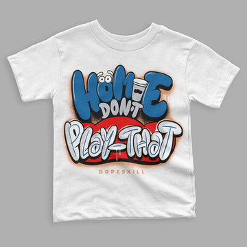 Jordan 3 Retro Wizards DopeSkill Toddler Kids T-shirt Homie Don't Play That Graphic Streetwear - White