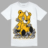 Goldenrod Dunk DopeSkill T-Shirt MOMM Bear Graphic - White 