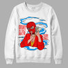 Fruity Pebbles Dunks DopeSkill Sweatshirt Money Is The Motive Graphic - White