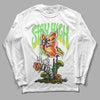 Limited DopeSkill Long Sleeve T-Shirt Stay High Graphic - White