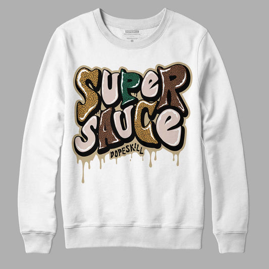 Safari Dunk Low DopeSkill Sweatshirt Super Sauce Graphic - White 