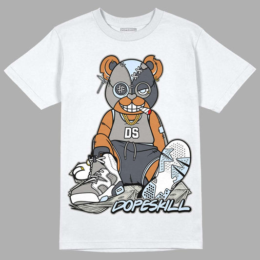Jordan 6 Retro Cool Grey DopeSkill T-Shirt Greatest  Graphic Streetwear - White