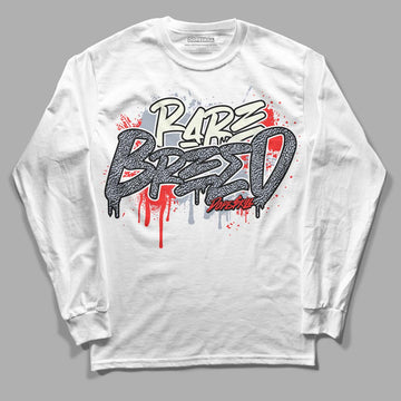 Jordan 3 Retro White Cement Reimagined DopeSkill Long Sleeve T-Shirt Rare Breed Graphic Streetwear - White