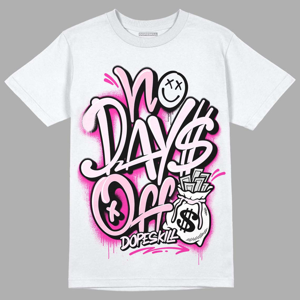 Triple Pink Dunk Low DopeSkill T-Shirt No Days Off Graphic – DOPESKILL