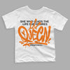 Wmns Dunk Low 'Magma Orange DopeSkill Toddler Kids T-shirt Queen Graphic Streetwear - White