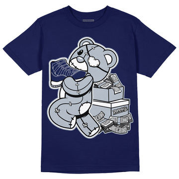 Midnight Navy 11s DopeSkill T-shirt Bear Steals Sneaker Graphic