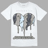 Jordan 6 Retro Cool Grey DopeSkill T-Shirt Juneteenth Heart Graphic  Streetwear - White