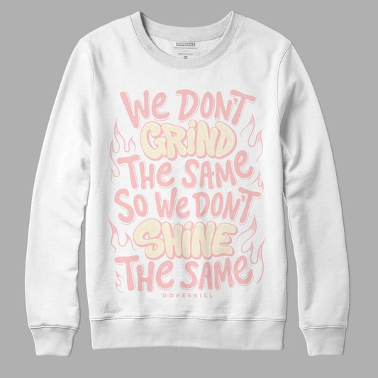 Jordan 1 High OG WMNS Washed Pink DopeSkill Sweatshirt Grind Shine Graphic Streetwear - White