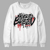 Jordan 13 Retro Playoffs DopeSkill Sweatshirt Rare Breed Graphic Streetwear - White 