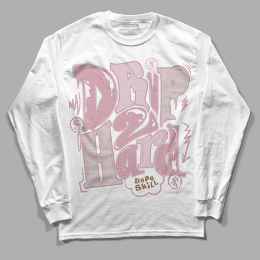 Dunk Low Teddy Bear Pink DopeSkill Long Sleeve T-Shirt Drip Too Hard Graphic - White