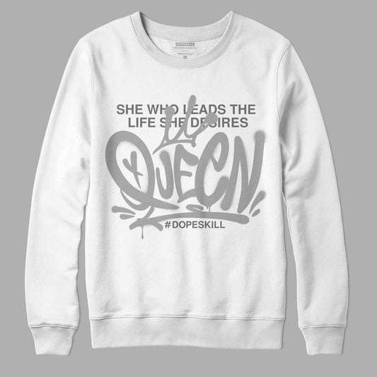 Stealth 12s DopeSkill Sweatshirt Queen Graphic - White 