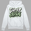 Jordan 4 Retro “Seafoam” DopeSkill Hoodie Sweatshirt Super Sauce Graphic Streetwear  - White