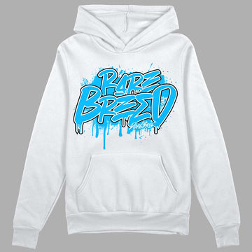 UNC 1s Low DopeSkill Hoodie Sweatshirt Rare Breed Graphic - White 