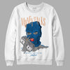 Jordan 3 Retro Wizards DopeSkill Sweatshirt Money Talks Graphic Streetwear - White