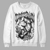 Jordan 1 High 85 Black White DopeSkill Sweatshirt Money On My Mind Graphic Streetwear - White 