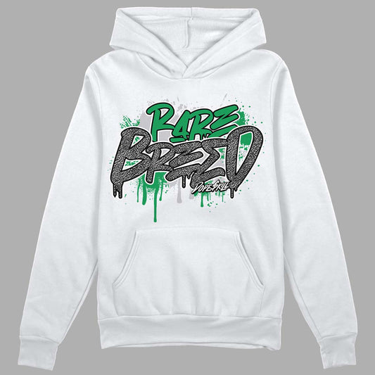 Jordan 3 WMNS “Lucky Green” DopeSkill Hoodie Sweatshirt Rare Breed Graphic Streetwear - White