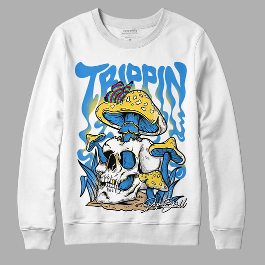 SB Dunk Low Homer DopeSkill Sweatshirt Trippin Graphic - White