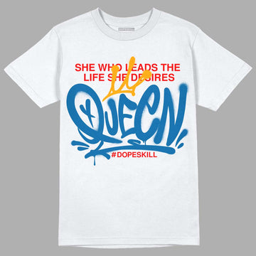 Messy Room 4s DopeSkill T-Shirt Queen Graphic - White