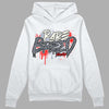 Jordan 3 Retro White Cement Reimagined DopeSkill Hoodie Sweatshirt Rare Breed Graphic Streetwear - White