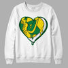 Dunk Low Reverse Brazil DopeSkill Sweatshirt Heart Jordan Graphic - White