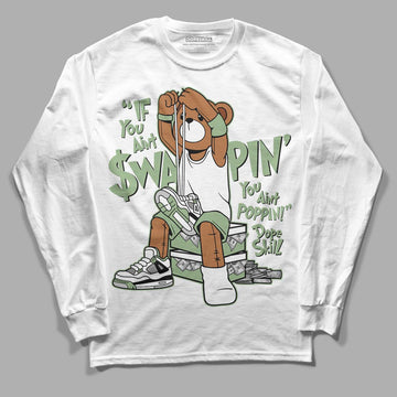 Jordan 4 Retro “Seafoam” DopeSkill Long Sleeve T-Shirt If You Aint Graphic Streetwear  - White 