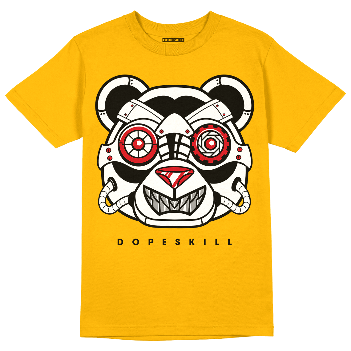 Jordan 13 Del Sol DopeSkill Del Sol T-shirt Robo Bear Graphic