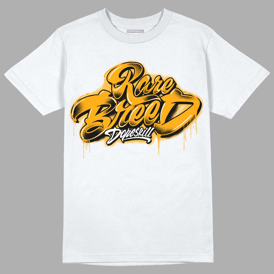 Black Taxi 12s DopeSkill T-Shirt Rare Breed Type Graphic - White