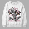 Dunk Low Teddy Bear Pink DopeSkill Sweatshirt True Love Will Kill You Graphic - White