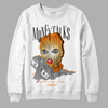 Wmns Dunk Low 'Magma Orange DopeSkill Sweatshirt Money Talks Graphic Streetwear - White