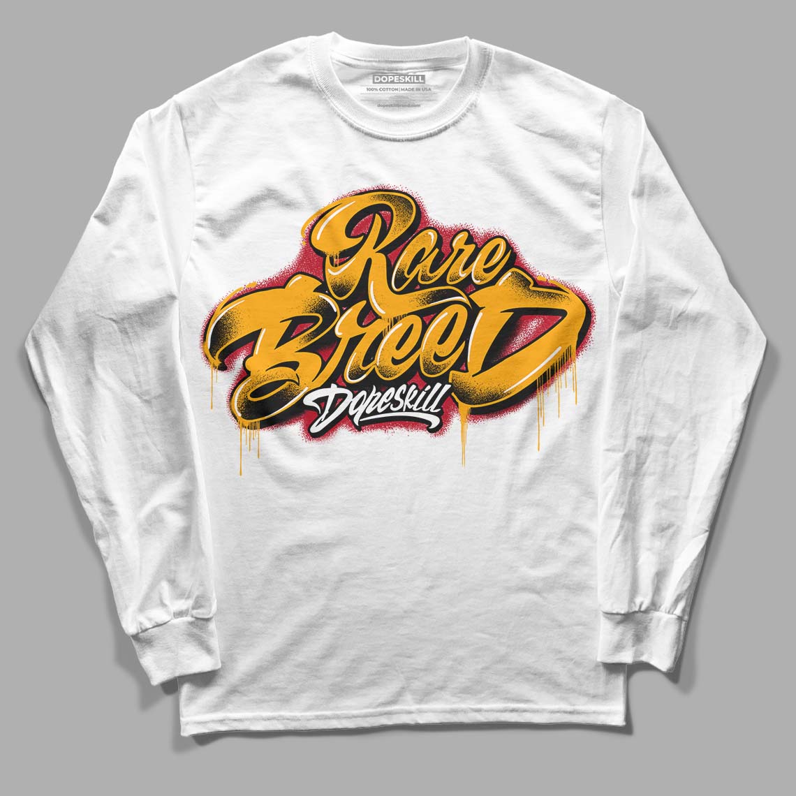 Cardinal 7s DopeSkill Long Sleeve T-Shirt Rare Breed Type Graphic - White