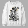 Jordan 4 Retro SE Craft Photon Dust DopeSkill Sweatshirt Juneteenth Graphic Streetwear  - White 