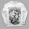 Jordan 4 Retro “Seafoam” DopeSkill Long Sleeve T-Shirt Money On My Mind Graphic Streetwear  - White 