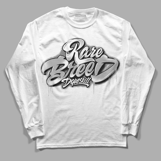 Stealth 12s DopeSkill Long Sleeve T-Shirt Rare Breed Type Graphic - White