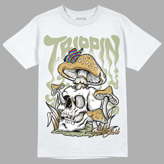Jade Horizon 5s DopeSkill T-Shirt Trippin Graphic - White 