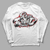 Jordan 13 Retro Playoffs DopeSkill Long Sleeve T-Shirt Rare Breed Type Graphic Streetwear - White 