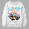 Candy Easter Dunk Low DopeSkill Sweatshirt Slow Burn Graphic - White 